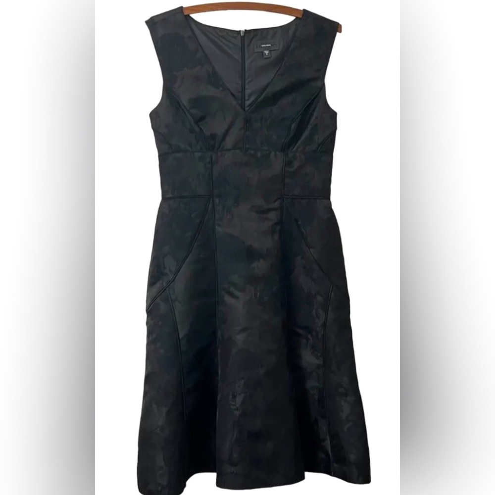 Brand new! Vera Wang Women’s Black Brocade Cocktail Dress
